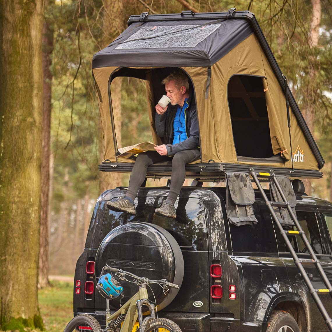 Lofti Millie slim profile rooftop tent