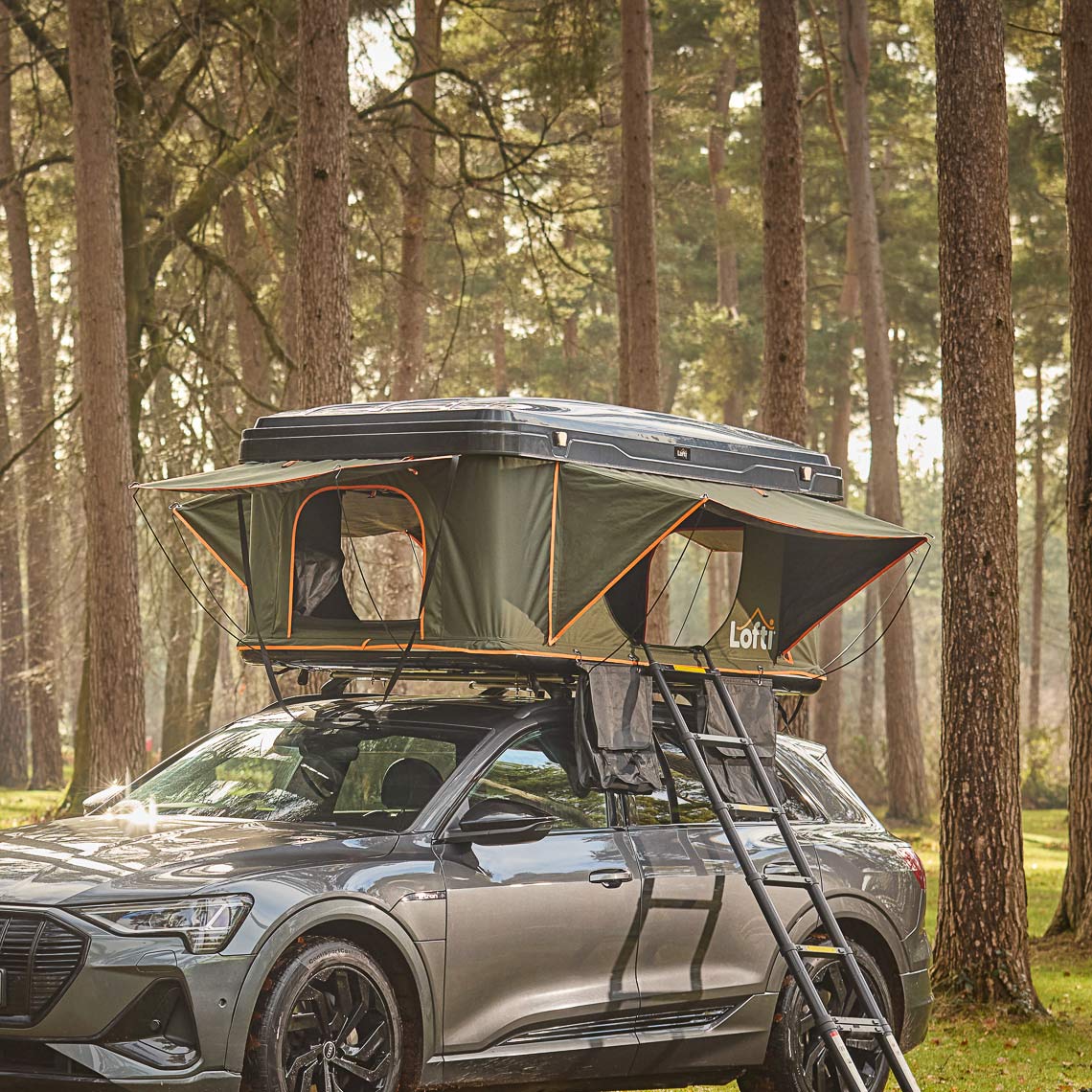 Maggie: Aerodynamic Hard-Shell Rooftop Tent