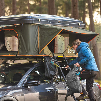 Lofti Maggie hard-shell rooftop tent lifestyle